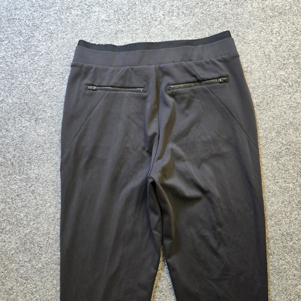 Athleta Pants Womens Size Small Tall Black Venice Pintuck Tapered Pull On Casual - Picture 10 of 11